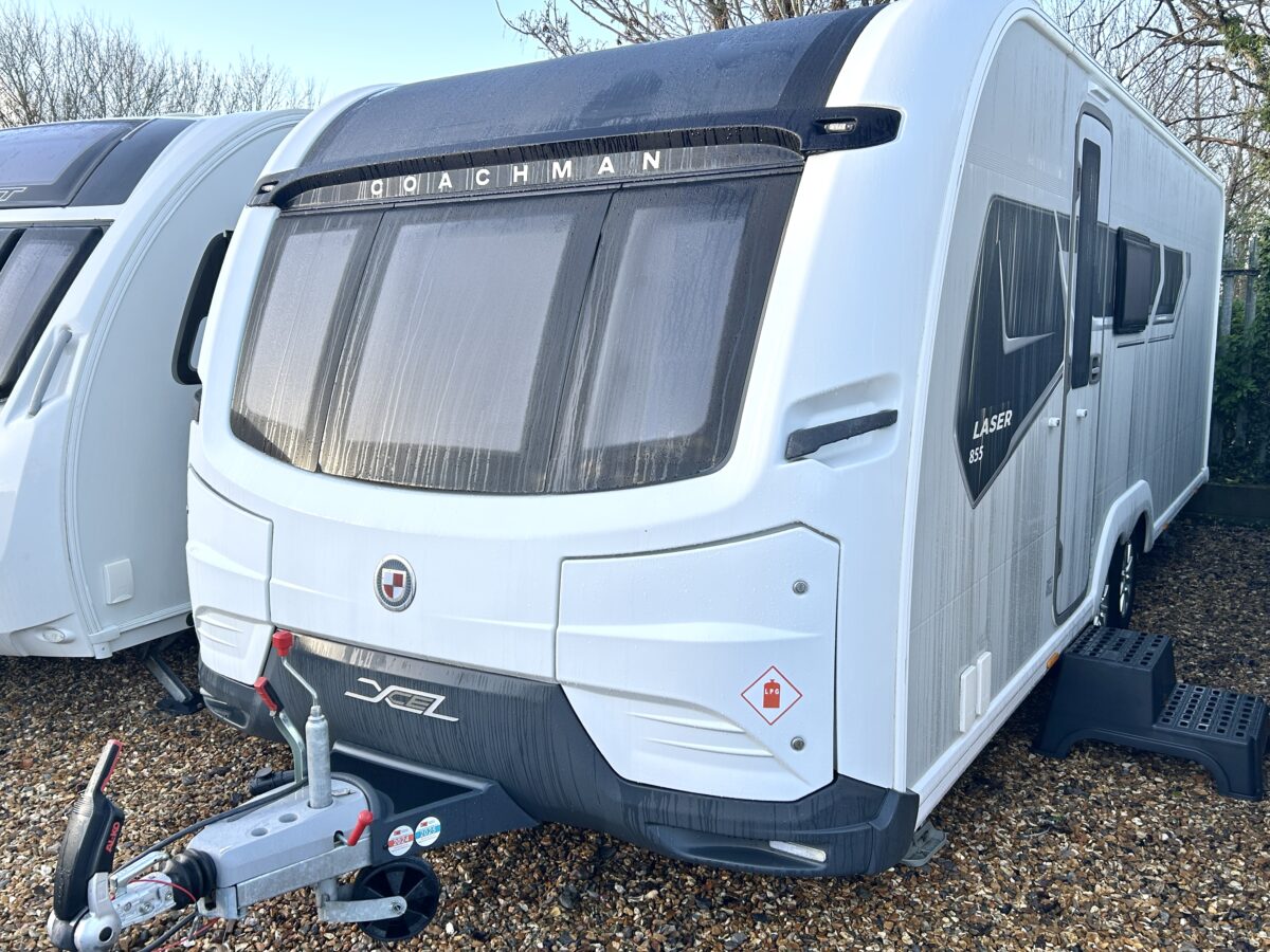 Coachman Laser Xcel 855 (£4,000+ extras!)