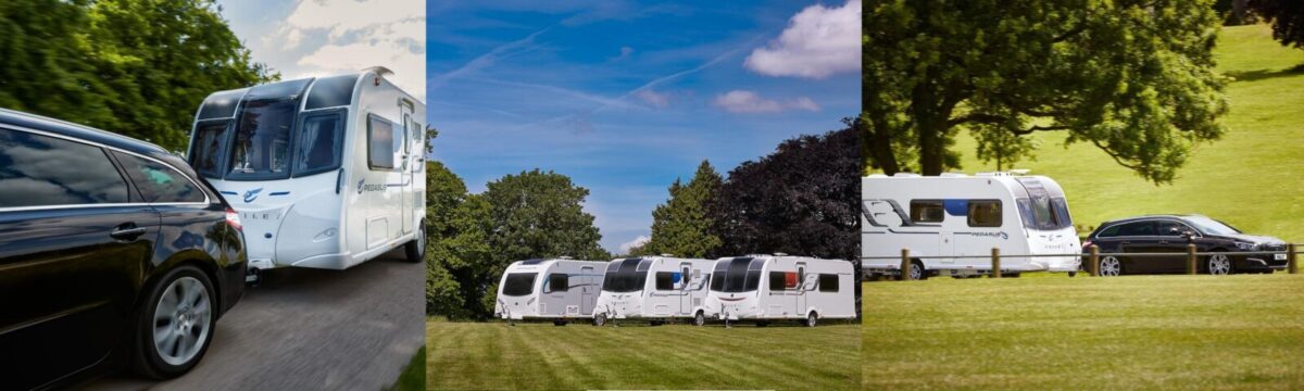 A collage of different caravans. Used & New Caravans from leading brands such as Bailey. 10 Reasons Why You Should Invest In A Caravan by Webbs.