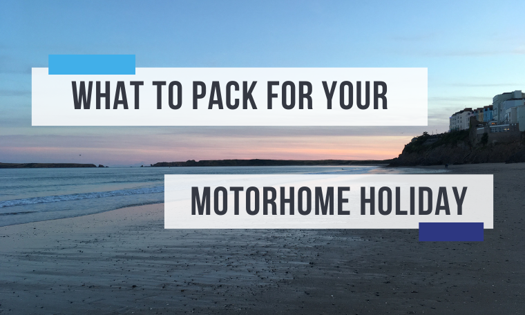 What to pack for a motorhome holiday