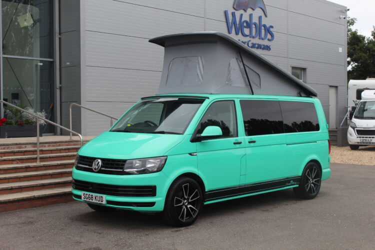 Camper King St Tropez Available At Webbs Motor Caravans, UK.