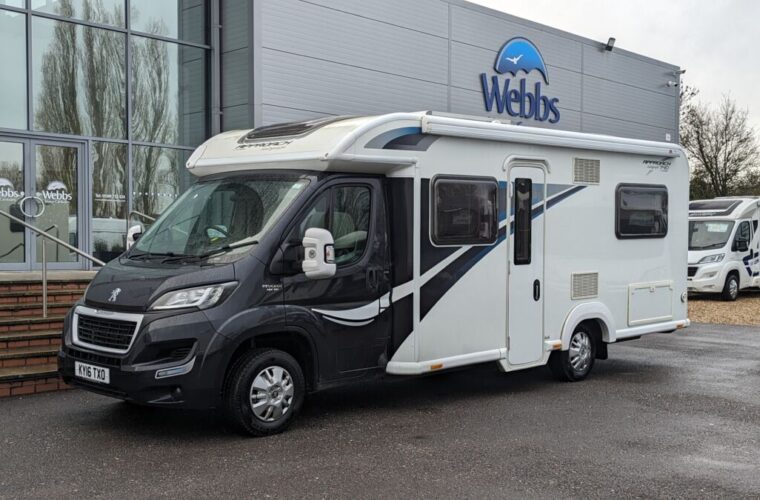 Bailey Autograph 740 4 berth motorhome for sale at Webbs