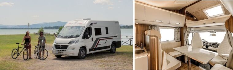 Rimor motorhome inside and outside