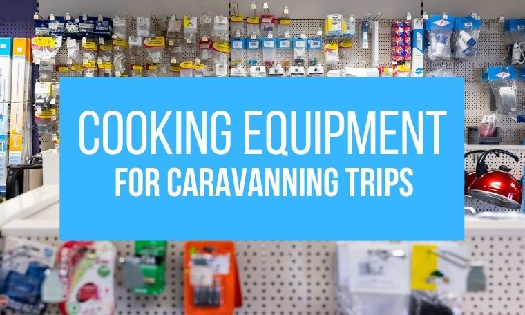 Cooking equipment for caravanning trips, Webbs Motor Caravans, your local caravan dealers.