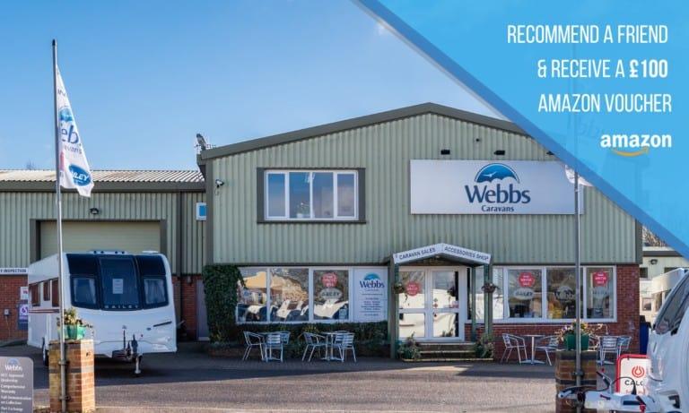 We'll buy your caravan, sell to Webbs Caravans, caravan buyers.