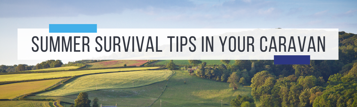 Summer survival tips in your caravan