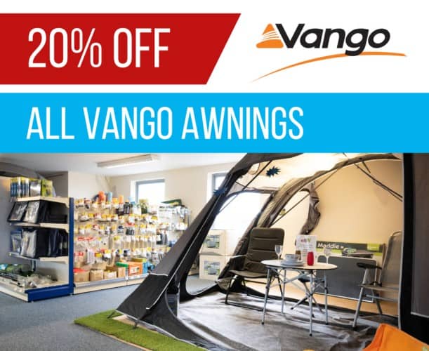 20% off all Vango Awnings for motorhomes and caravans
