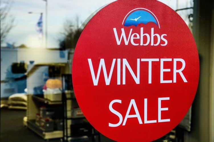 Our Winter Motorhome Sale